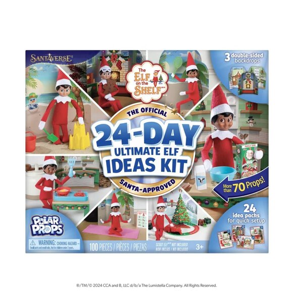 Elf on the Shelf Polar Props 24 Day Elf Ideas Ultimate Elf Kit 70+ Mix & Match - Picture 1 of 14
